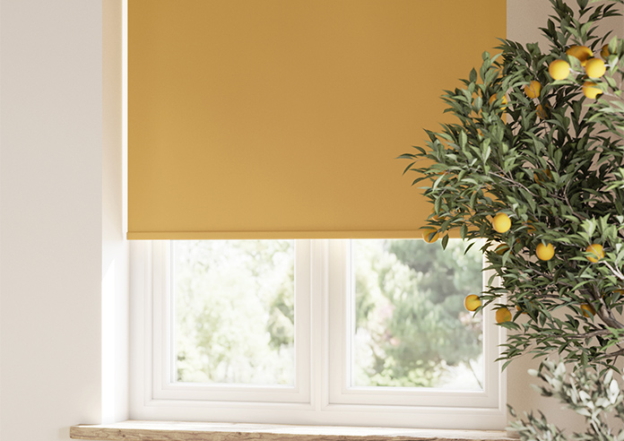 Trinity (Blackout), Mellow Yellow - Roller Blind - Image 5